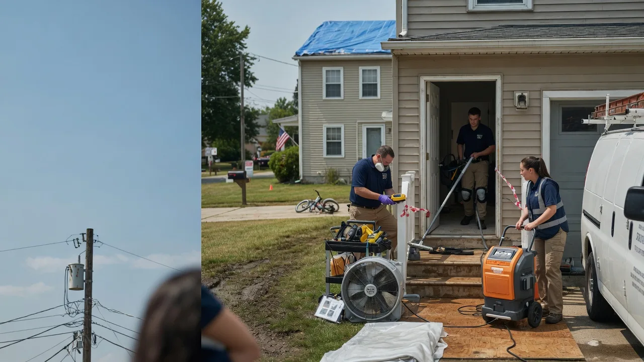 Water Damage Repair in Davisville, WV near me